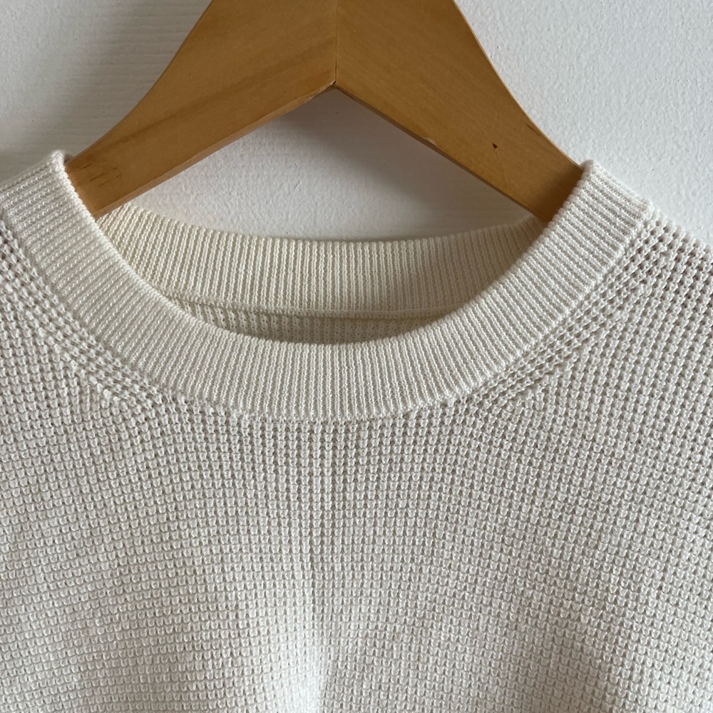 Outerknown cotton 70s inspired striped sweater M - Picture 4 of 10